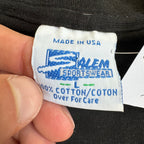 WESTSIDE STOREY VINTAGE | VINTAGE 90'S CHIEFS MONTANA MAGIC RAP STYLE T-SHIRT - BLACLK - Westside Storey