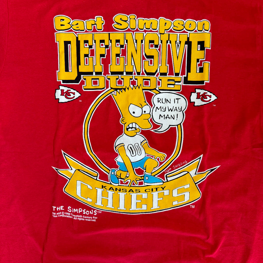 WESTSIDE STOREY VINTAGE | VINTAGE RARE 90'S KC CHIEFS BART WESTSIDE STOREY VINTAGE | VINTAGE RARE 90'S KC CHIEFS BART