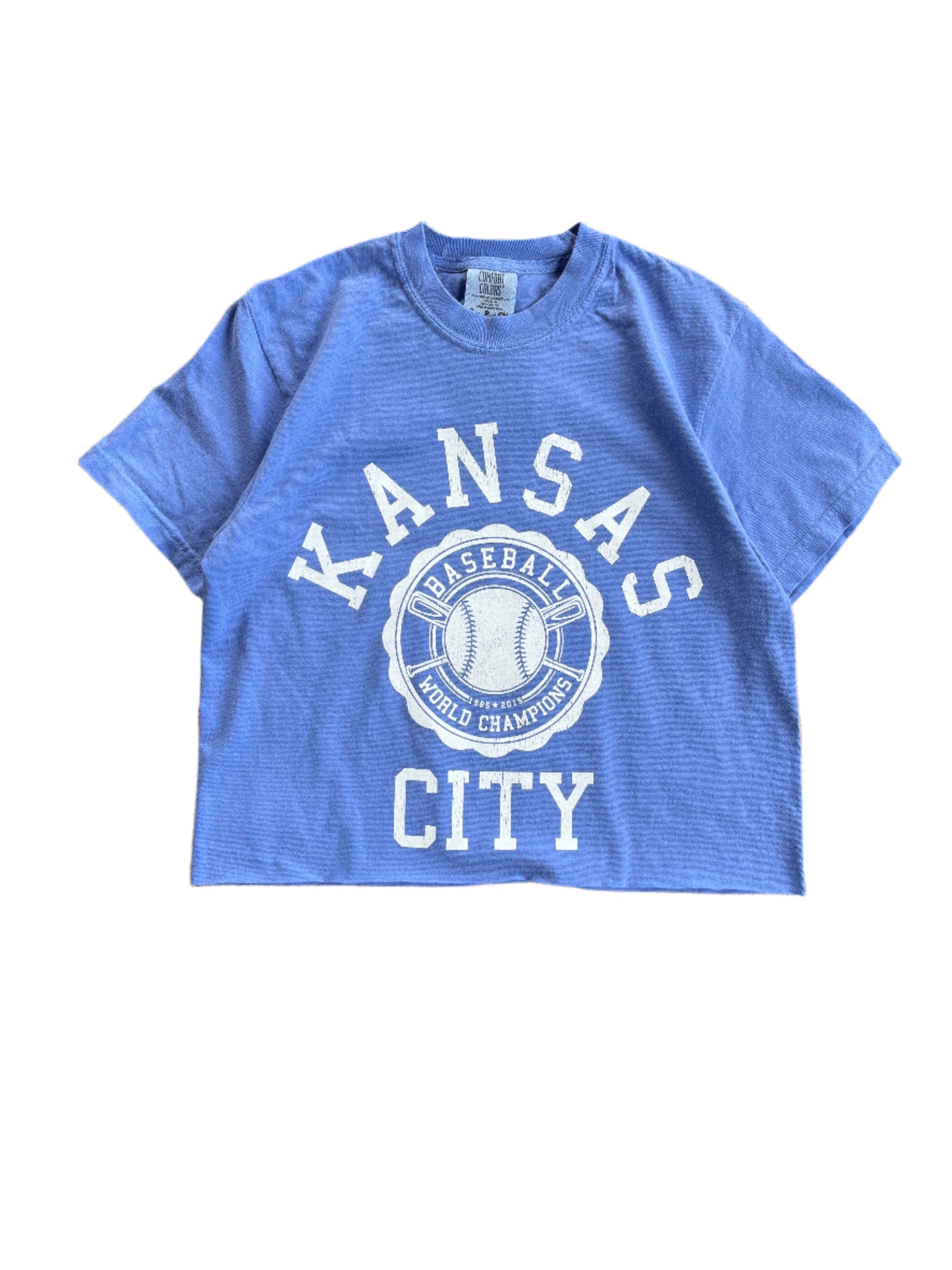 1KC | ACE CROP TEE - ROYAL BLUE - Westside Storey