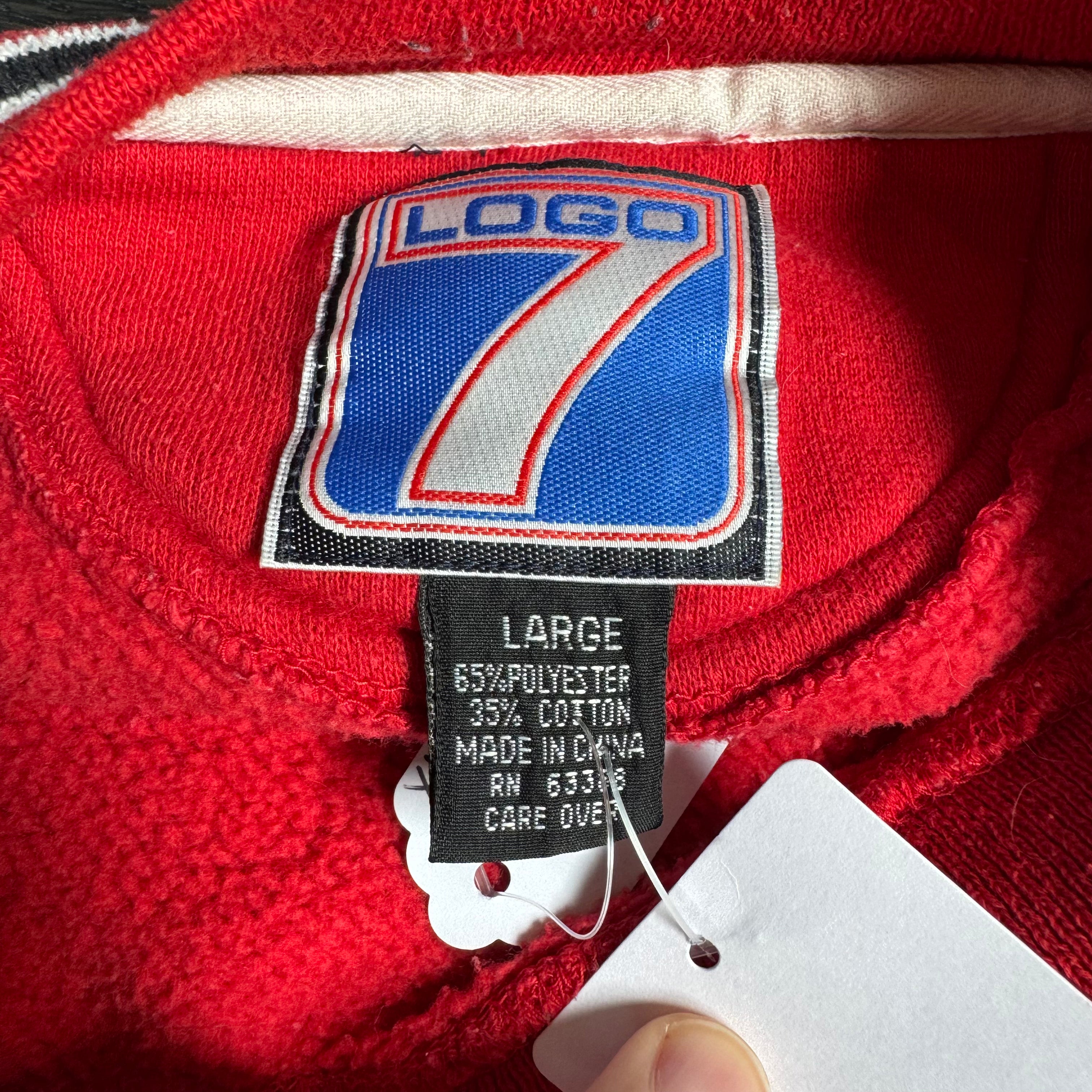 WESTSIDE STOREY VINTAGE | VINTAGE 90'S KC CHCIEFS LOGO 7 COLOR BLOCK - RED Westside Storey