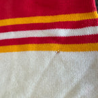 WESTSIDE STOREY VINTAGE | VINTAGE 90'S CLIFF ENGLE KC CHIEFS KNIT SWEATER - RED Westside Storey