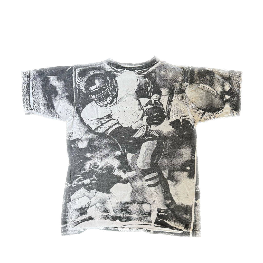 WESTSIDE STOREY VINTAGE | VINTAGE 90'S KC CHIEFS AOP T-SHIRT - WHITE Westside Storey