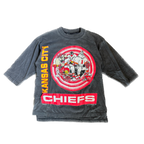 WESTSIDE STOREY VINTAGE | VINTAGE 90'S KC CHIEFS LOONEY TUNES SQUAD T-SHIRT - BLACK Westside Storey