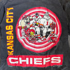 WESTSIDE STOREY VINTAGE | VINTAGE 90'S KC CHIEFS LOONEY TUNES SQUAD T-SHIRT - BLACK Westside Storey