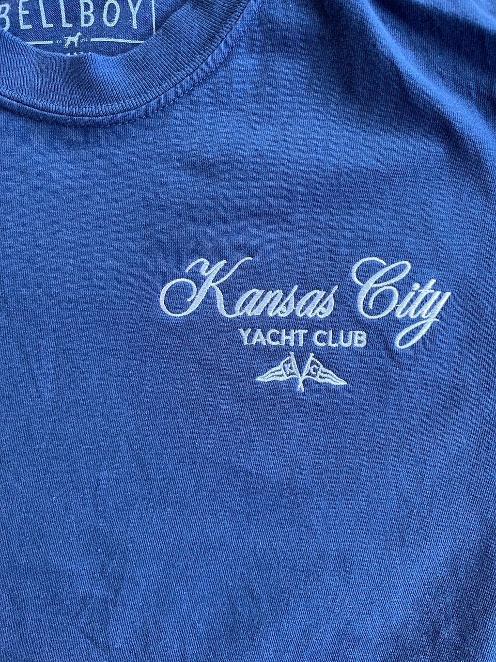 BELLBOY | KC YACHT CLUB T-SHIRT - NAVY - Westside Storey