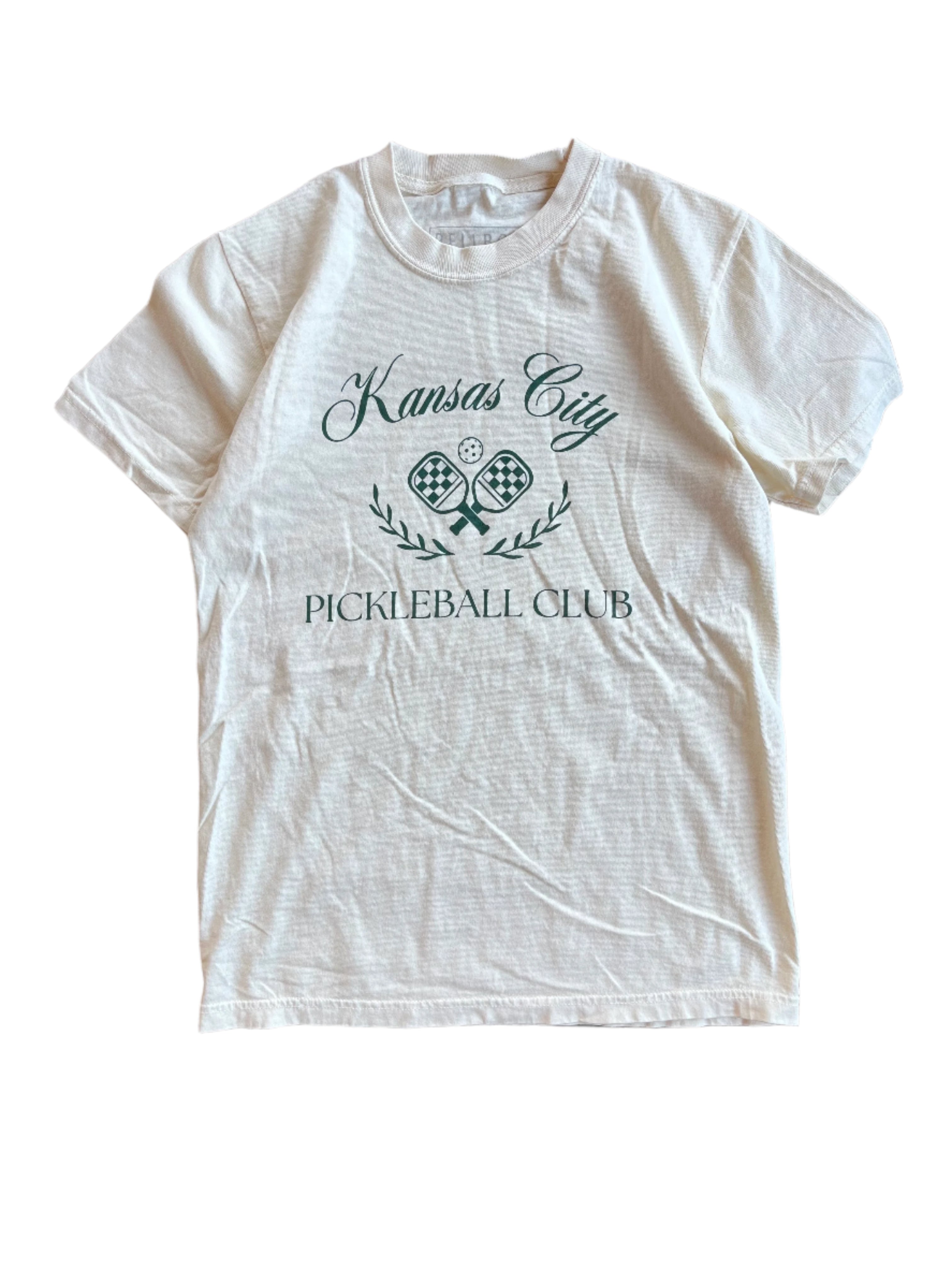 BELLBOY | KC PICKLEBALL CLUB T-SHIRT - IVORY - Westside Storey