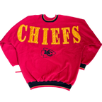 WESTSIDE STOREY VINTAGE | VINTAGE 90'S KC CHIEFS LEGENDS SPELLOUT SWEATSHIRT - RED Westside Storey