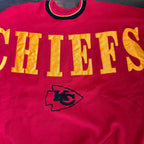 WESTSIDE STOREY VINTAGE | VINTAGE 90'S KC CHIEFS LEGENDS SPELLOUT SWEATSHIRT - RED Westside Storey