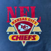 WESTSIDE STOREY VINTAGE | VINTAGE 90'S KC CHIEFS FELT PATCH SWEATSHIRT - BLACK