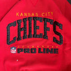 WESTSIDE STOREY VINTAGE | VINTAGE 90'S KC CHIEFS RUSSELL STITCHED SWEATSHIRT - XL Westside Storey