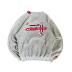 WESTSIDE STOREY VINTAGE | VINTAGE 90'S KC CHIEFS PROLINE RIBBED EMBROIDERED SWEATSHIRT - GRAY Westside Storey