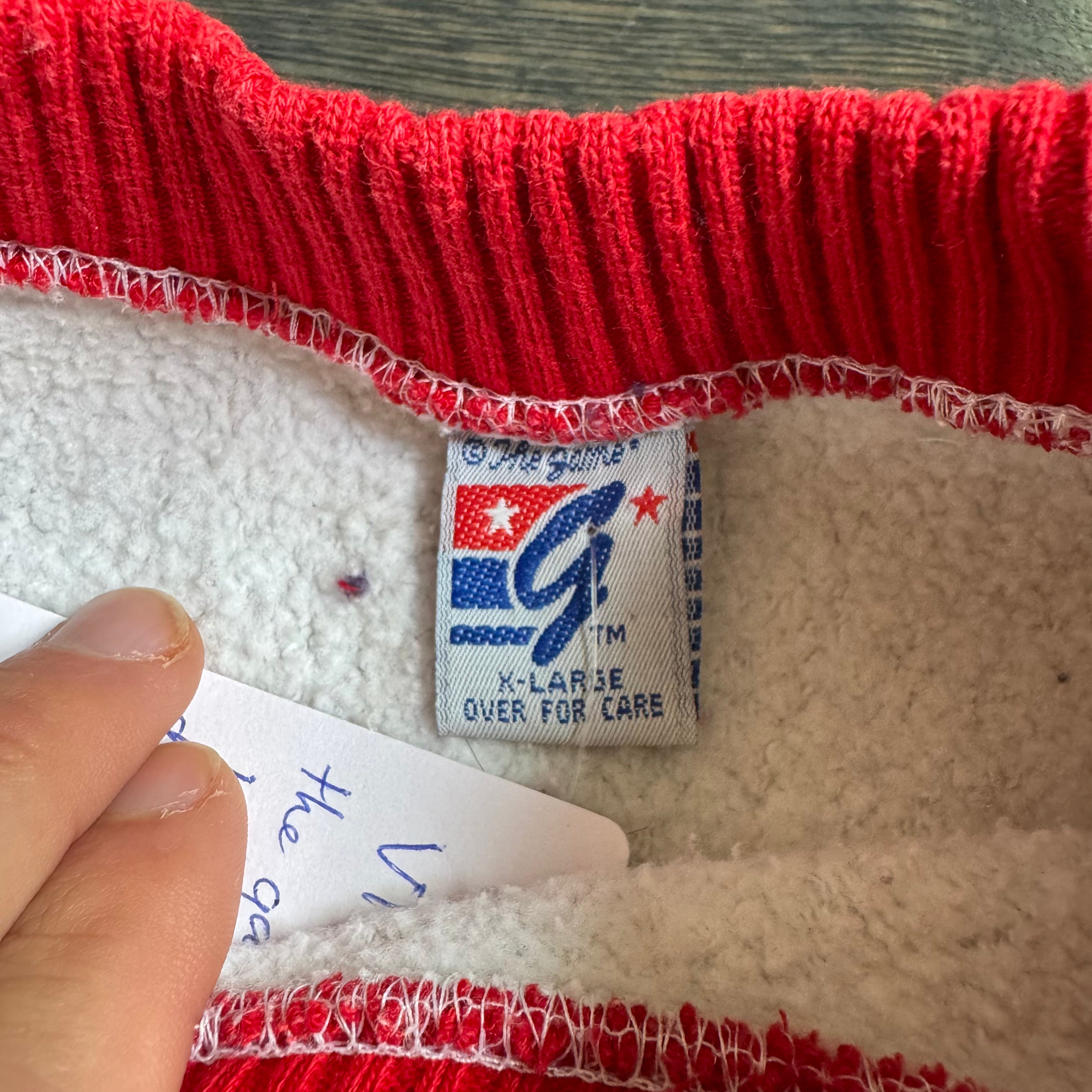 WESTSIDE STOREY VINTAGE | VINTAGE 90'S KC CHIEFS THE GAME DETAILED SWEATSHIRT - GRAY Westside Storey