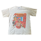 WESTSIDE STOREY VINTAGE | VINTAGE 90'S KC CHIEFS JOE MONTANA CARICATURE T-SHIRT - GRAY Westside Storey