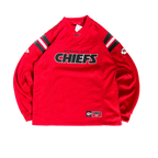 WESTSIDE STOREY VINTAGE | VINTAGE Y2K CHIEFS JERSEY SHIRT - RED Westside Storey
