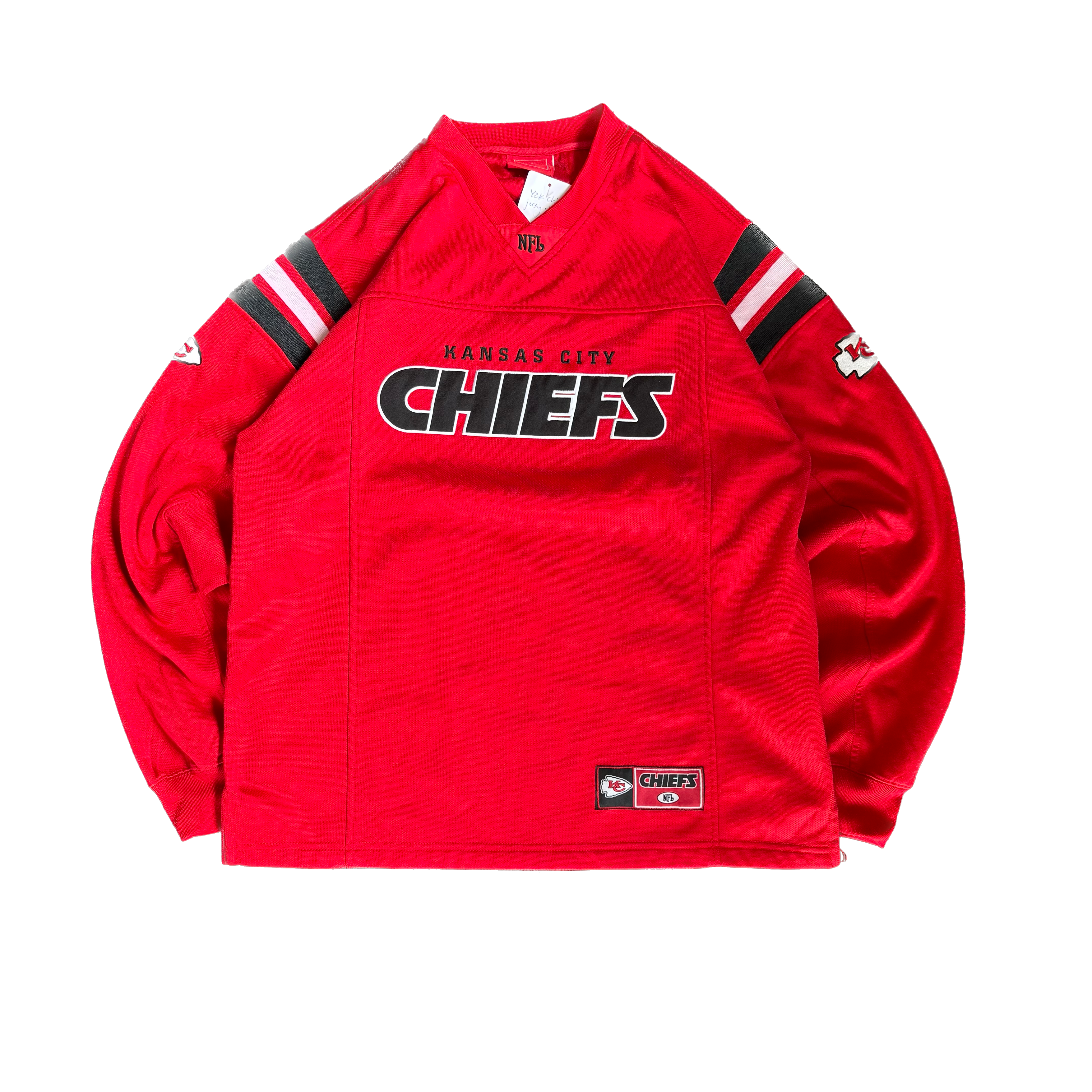WESTSIDE STOREY VINTAGE | VINTAGE Y2K CHIEFS JERSEY SHIRT - RED Westside Storey