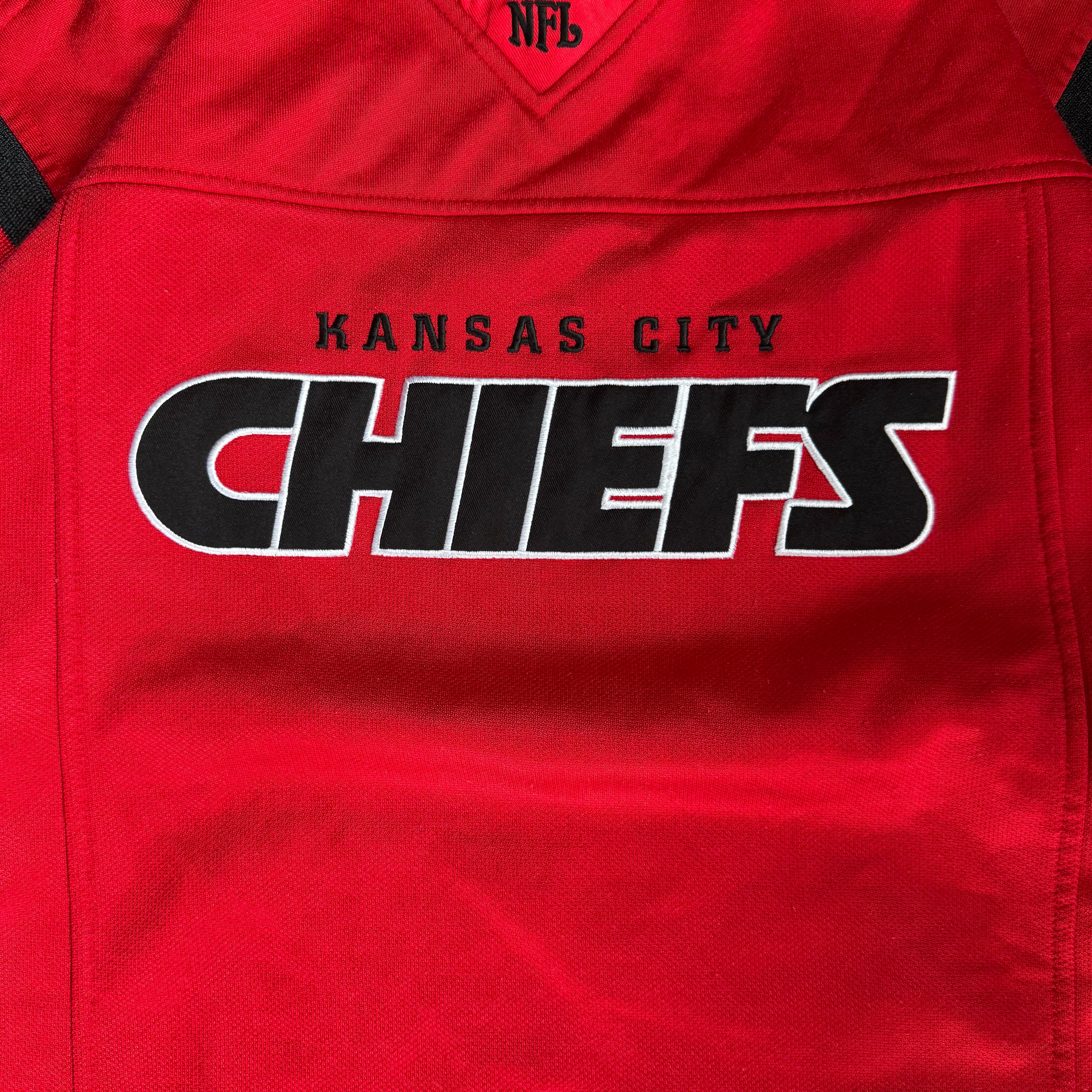WESTSIDE STOREY VINTAGE | VINTAGE Y2K CHIEFS JERSEY SHIRT - RED Westside Storey