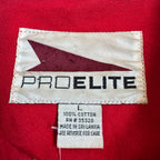 WESTSIDE STOREY VINTAGE | VINTAGE 90'S KC CHIEFS PRO ELITE RED DENIM JACKET - RED Westside Storey