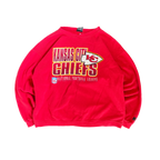 WESTSIDE STOREY VINTAGE | VINTAGE 90'S KC CHIEFS STARTER SWEATSHIRT - RED Westside Storey