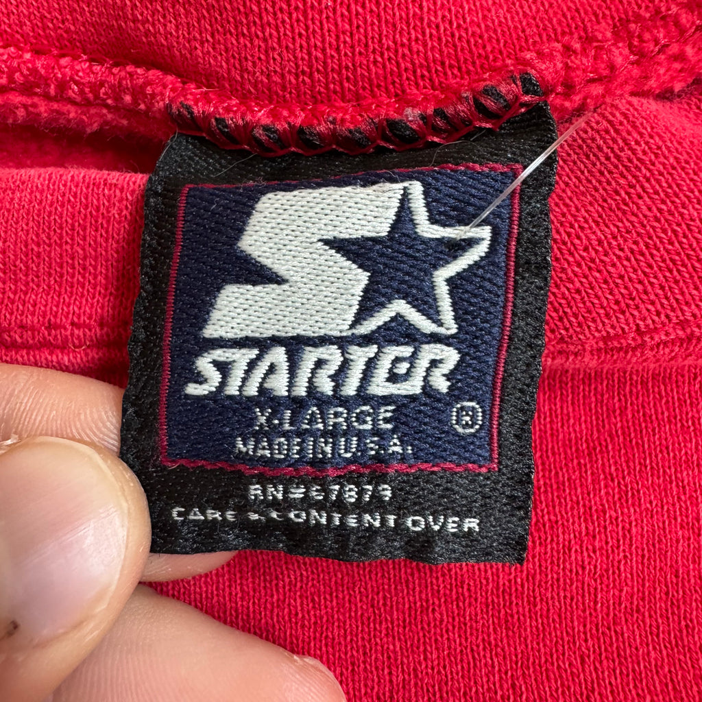 WESTSIDE STOREY VINTAGE | VINTAGE 90'S KC CHIEFS STARTER SWEATSHIRT - RED Westside Storey