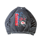 WESTSIDE STOREY VINTAGE | VINTAGE 90'S KC CHIEFS ARTEX SWEATSHIRT - BLACK Westside Storey