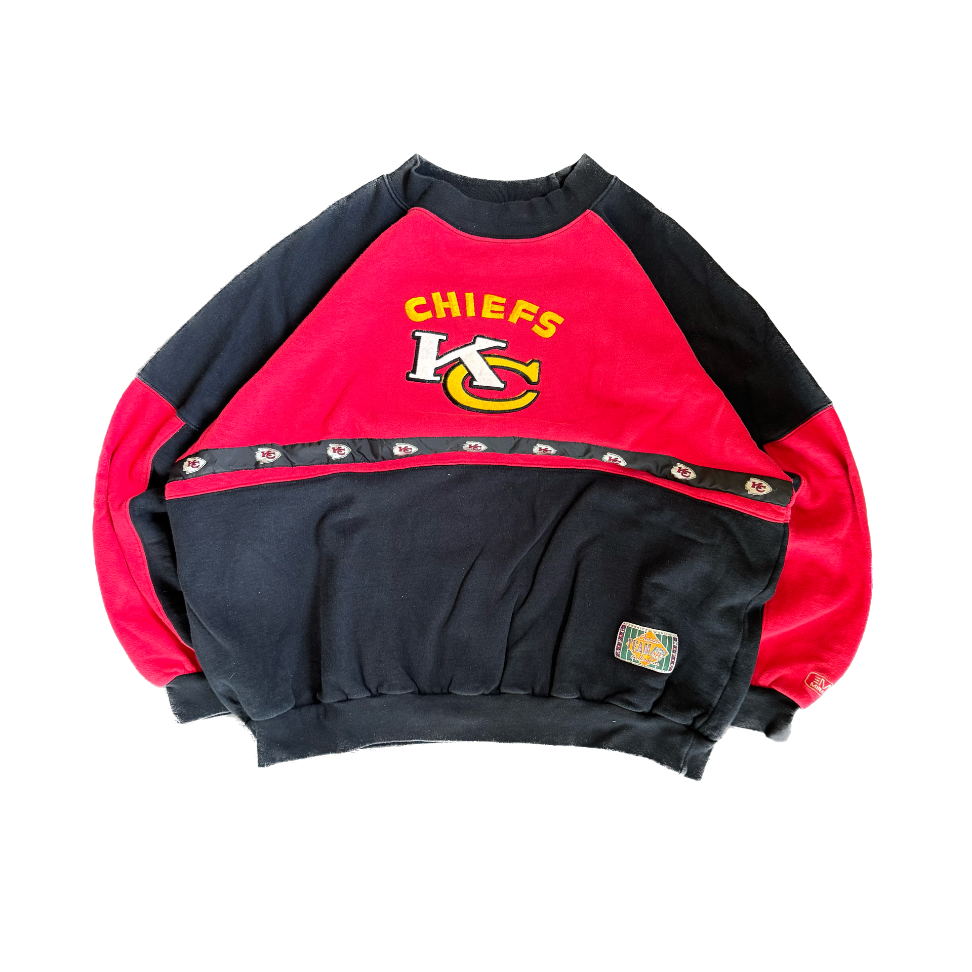 WESTSIDE STOREY VINTAGE | VINTAGE 90'S KC CHIEFS MIRAGE DETAILED