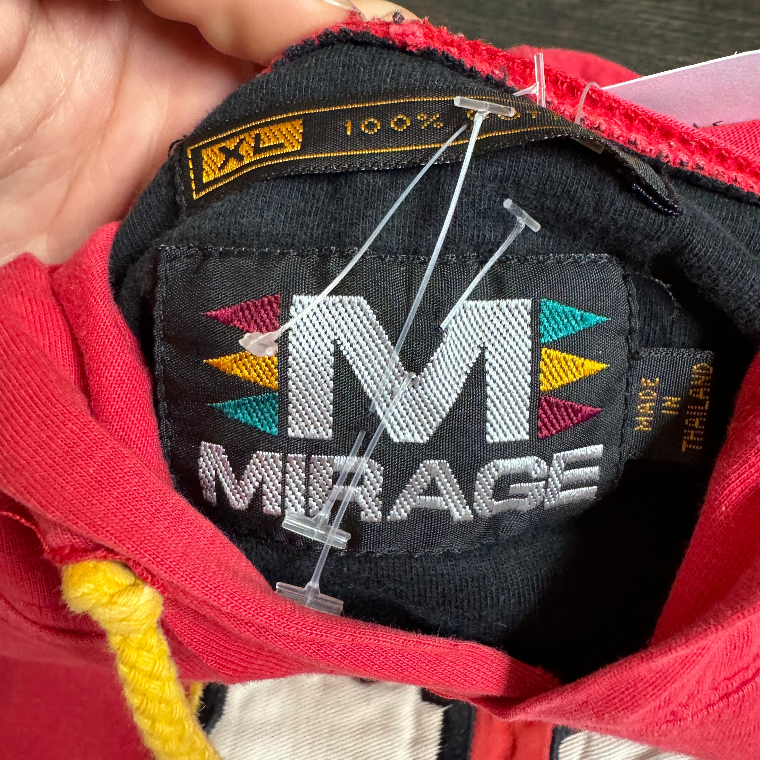 WESTSIDE STOREY VINTAGE | VINTAGE 90'S MIRAGE KC CHIEFS LONG SLEEVE JERSEY T - RED - Westside Storey