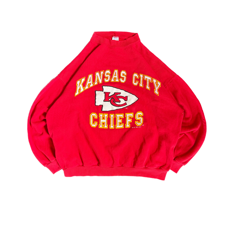 WESTSIDE STOREY VINTAGE | VINTAGE 1995 ARTEX KC CHIEFS SWEATSHIRT - RED