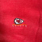 WESTSIDE STOREY VINTAGE | VINTAGE 90'S KC CHIEFS STARTER HEAVY RIBBED SWEATSHIRT - RED - Westside Storey