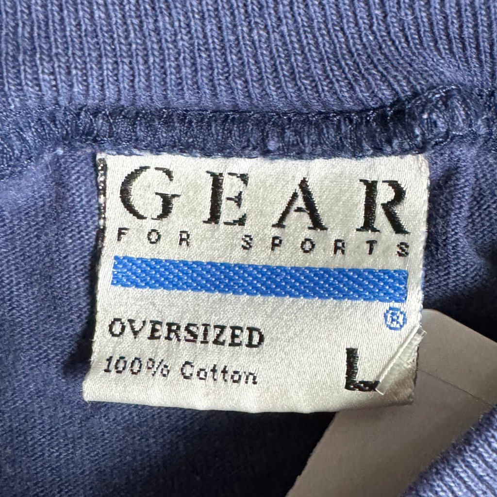 WESTSIDE STOREY VINTAGE | VINTAGE 90'S SKI KC CLUB LONG SLEEVE T-SHIRT - BLUE - Westside Storey