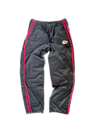 WESTSIDE STOREY VINTAGE | VINTAGE 90'S KC CHIEFS SNAP OFF TRACK PANTS - BLACK Westside Storey