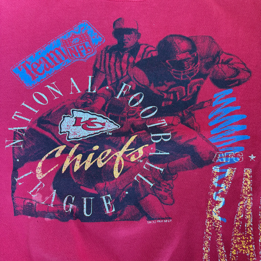 90年代 LEGENDS NFL CHIEFS トレーナー WESTSIDE STOREY VINTAGE | VINTAGE 90'S KC CHIEFS FRONT BACK HIT