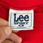 WESTSIDE STOREY VINTAGE | VINTAGE 90'S LEE KC CHIEFS HEAVY HELMET SWEATSHIRT - RED - Westside Storey
