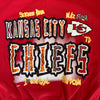 WESTSIDE STOREY VINTAGE | VINTAGE 90'S KC CHIEFS GRAFFITI SWEATSHIRT - RED