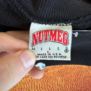 WESTSIDE STOREY VINTAGE | VINTAGE 90'S KC CHIEFS NUTMEG CLEAN SWEATSHIRT - BLACK - Westside Storey