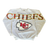 WESTSIDE STOREY VINTAGE | VINTAGE 90'S KC CHIEFS CLIFF ENGLE SPELLOUT SWEATSHIRT - GRAY - Westside Storey