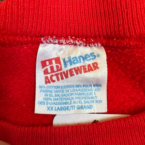 WESTSIDE STOREY VINTAGE | VINTAGE 90'S KC CHIEFS CLEAN SWEATSHIRT - RED - Westside Storey