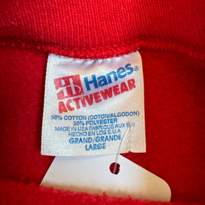 WESTSIDE STOREY VINTAGE | VINTAGE 90'S KC CHIEFS SWEATSHIRT *SMALL MARK ON RIGHT SIDE - RED - Westside Storey