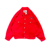 WESTSIDE STOREY VINTAGE | VINTAGE 90'S KC CHIEFS RED DENIM EMBROIDERED JACKET - RED