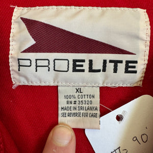 WESTSIDE STOREY VINTAGE | VINTAGE 90'S KC CHIEFS RED DENIM EMBROIDERED JACKET - RED - Westside Storey