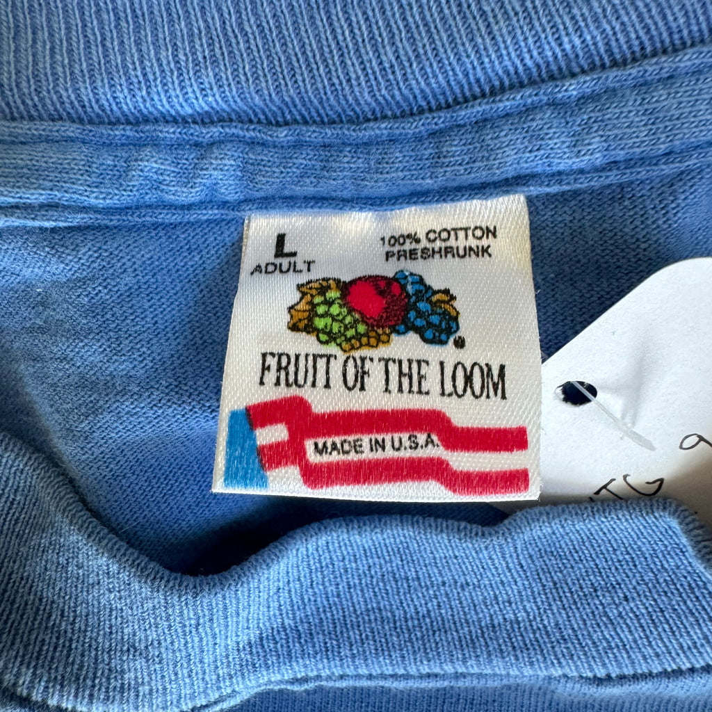 WESTSIDE STOREY VINTAGE | VINTAGE 90'S KC ROYALS GEORGE BRETT T-SHIRT - BLUE - Westside Storey