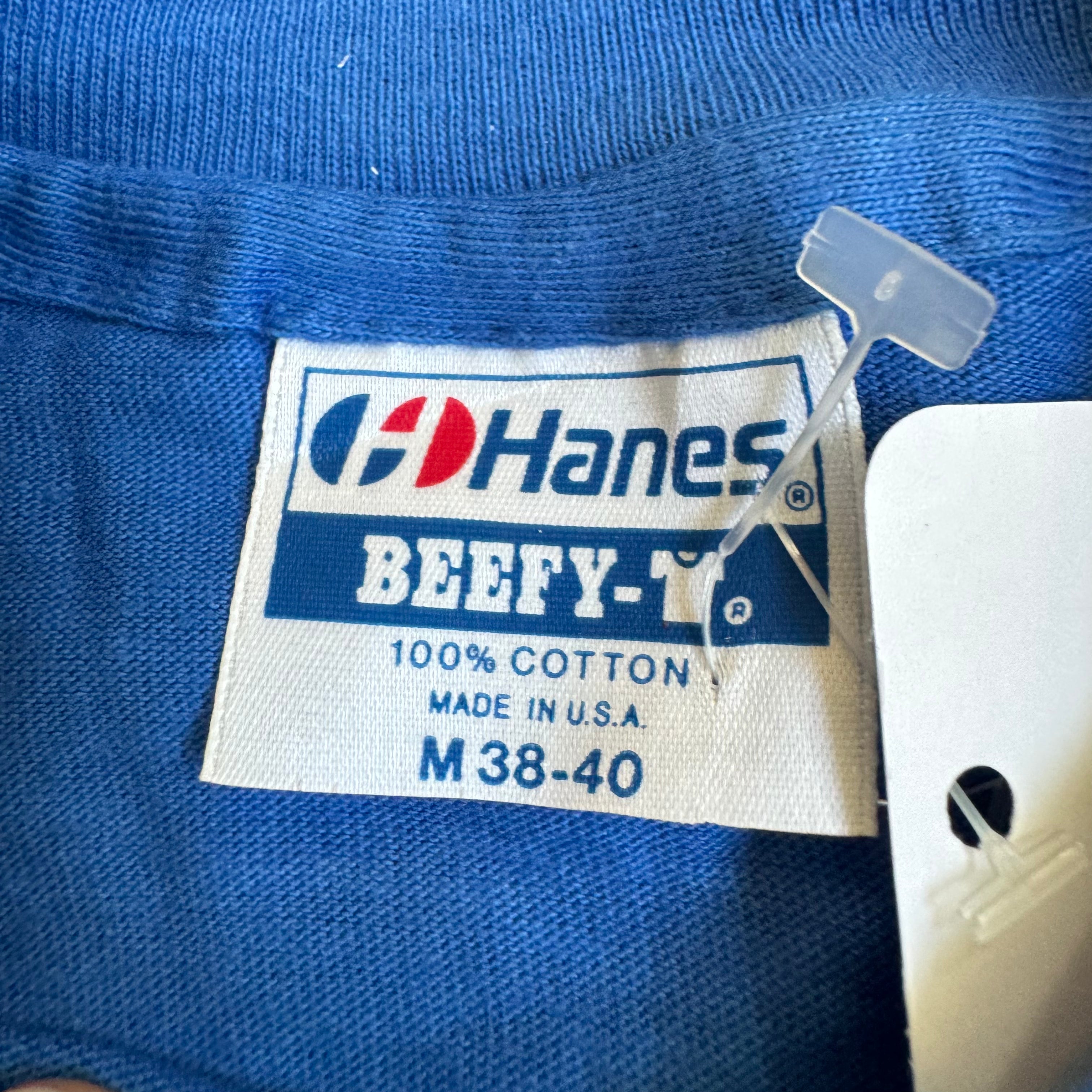 WESTSIDE STOREY VINTAGE | VINTAGE 1985 KC ROYALS WORLD SERIES CHAMPS T-SHIRT - BLUE - Westside Storey