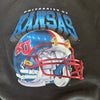 WESTSIDE STOREY VINTAGE | VINTAGE 90'S SALEM KANSAS FOOTBALL SWEATSHIRT - BLACK