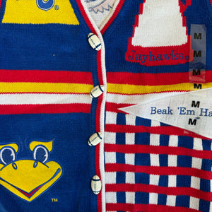 WESTSIDE STOREY VINTAGE | VINTAGE 90'S KU KNIT SWEATER VEST - BLUE - Westside Storey