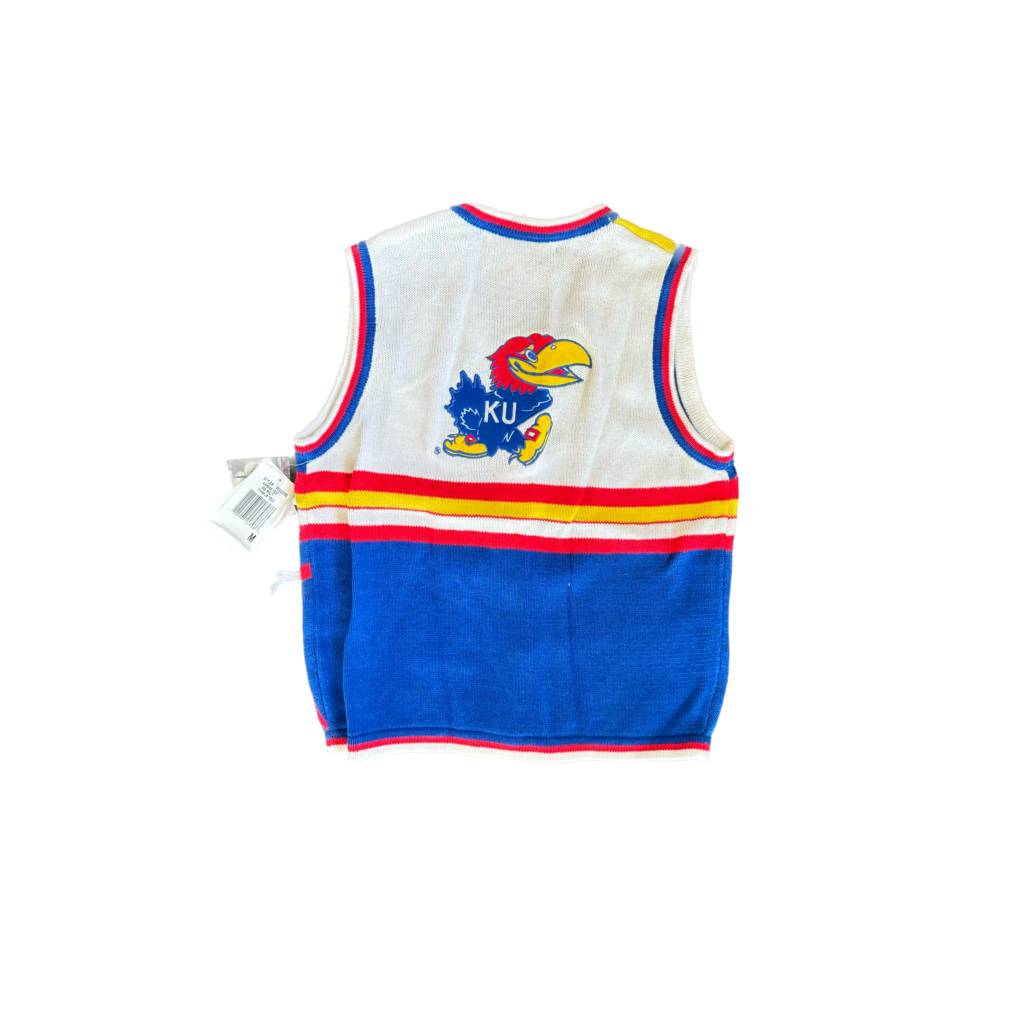 WESTSIDE STOREY VINTAGE | VINTAGE 90'S KU KNIT SWEATER VEST - BLUE - Westside Storey