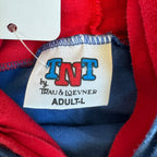 WESTSIDE STOREY VINTAGE | VINTAGE 90'S KU AOP HOODIE T-SHIRT- BLUE - Westside Storey