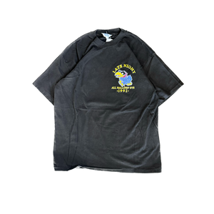 WESTSIDE STOREY VINTAGE | VINTAGE 1992 KU LATE NIGHT HALLOWEEN T-SHIRT - BLACK - Westside Storey