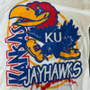 WESTSIDE STOREY VINTAGE | VINTAGE 90'S KANSAS JAYHAWKS AOP T-SHIRT - WHITE