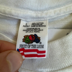 WESTSIDE STOREY VINTAGE | VINTAGE 90'S KANSAS JAYHAWKS AOP T-SHIRT - WHITE - Westside Storey