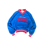 WESTSIDE STOREY VINTAGE | VINTAGE 90'S RUSSELL KANSAS UNIVERSITY WINDBREAKER JACKET - BLUE - Westside Storey