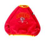 WESTSIDE STOREY VINTAGE | VINTAGE 90'S KC CHIEFS PROLINE PATCH SWEATSHIRT - RED - Westside Storey